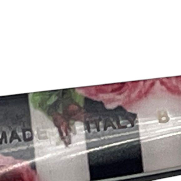 Dolce and Gabbana Black and Floral Cat Eye Sunglasses - Picture 6 of 8